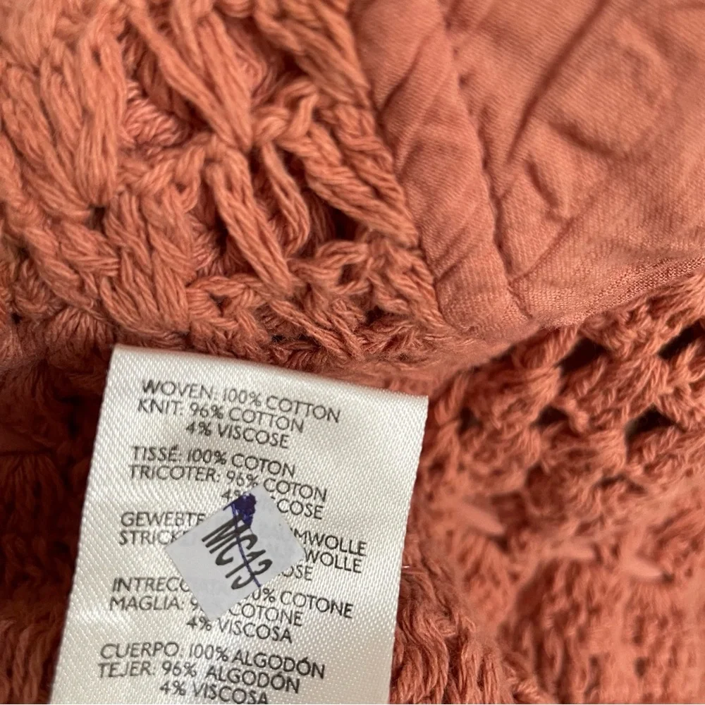 FREE PEOPLE megan crochet top